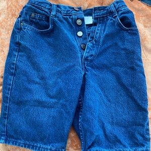 Mid-Thigh Jean Shorts